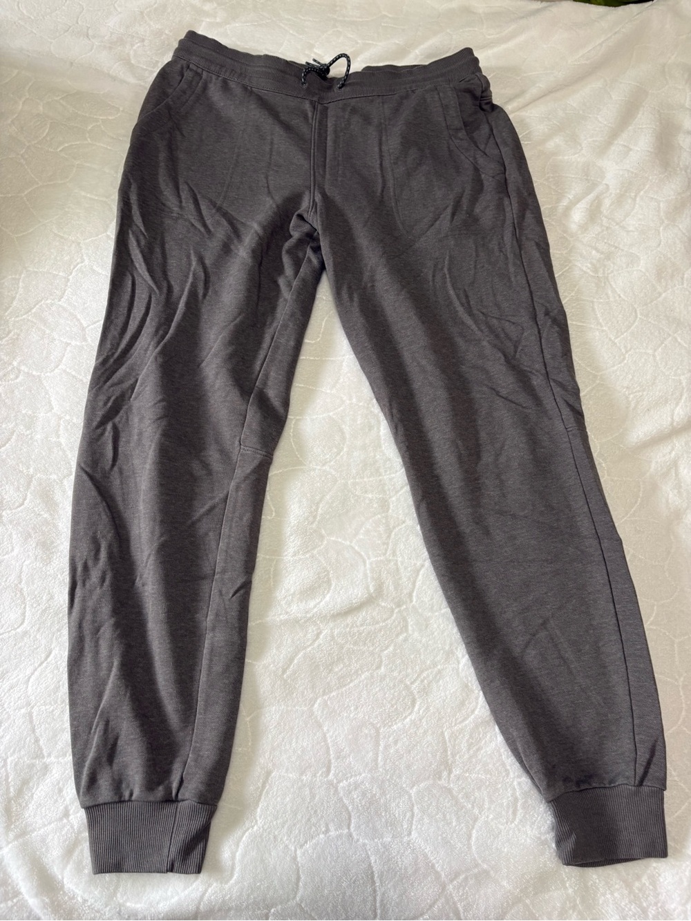 Columbia Men's Dark Gray Sweat Joggers - Drawstring Waist